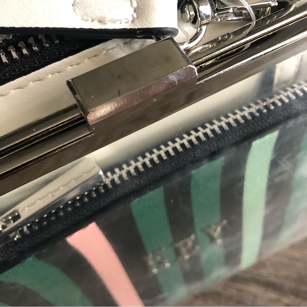RARE ✨NWT ZARA Clear Vinyl Crossbody HEY Bag - Picture 9 of 15